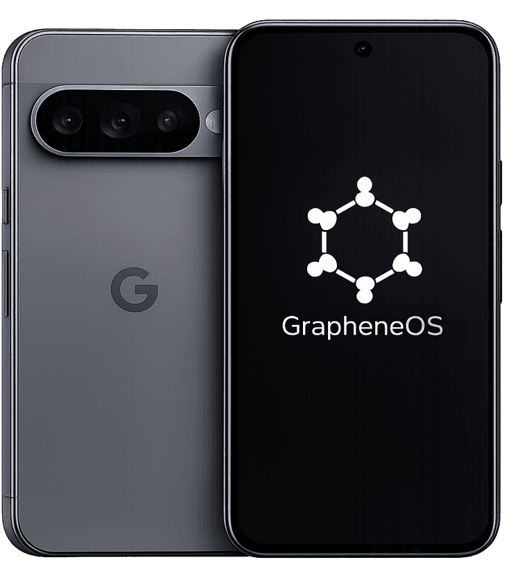 ScrutinyX Phone · Pixel 10 Pro con GrapheneOS